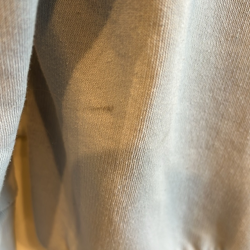 Very pale blue-gray Pink hoodie size M - Picture 5 of 6
